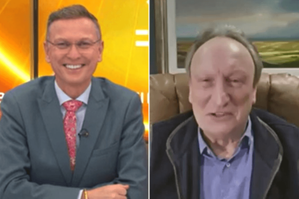 Stephen Dixon and Neil Warnock