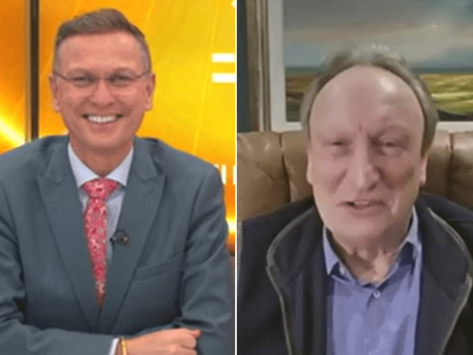 Stephen Dixon and Neil Warnock