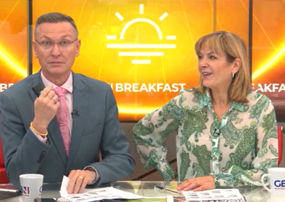 Stephen Dixon and Penny Smith