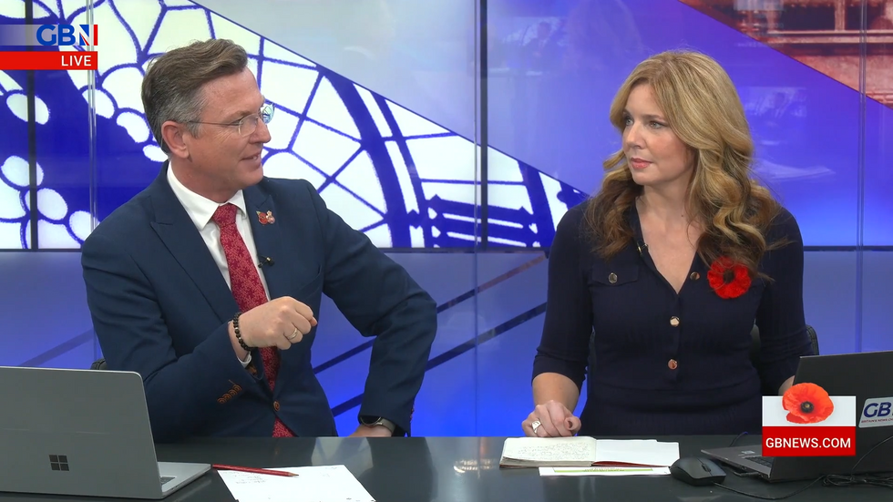 Stephen Dixon and Pip Tomson appear on GB News