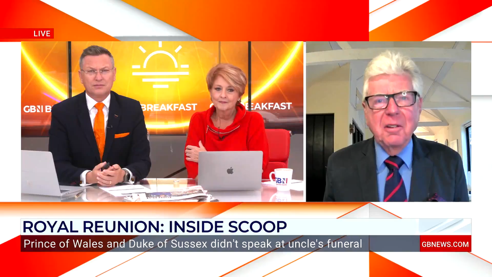 Stephen Dixon, Anne Diamond and Michael Cole