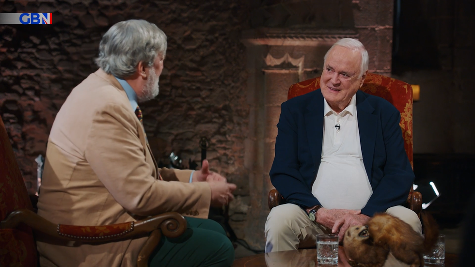 Stephen Fry and John Cleese