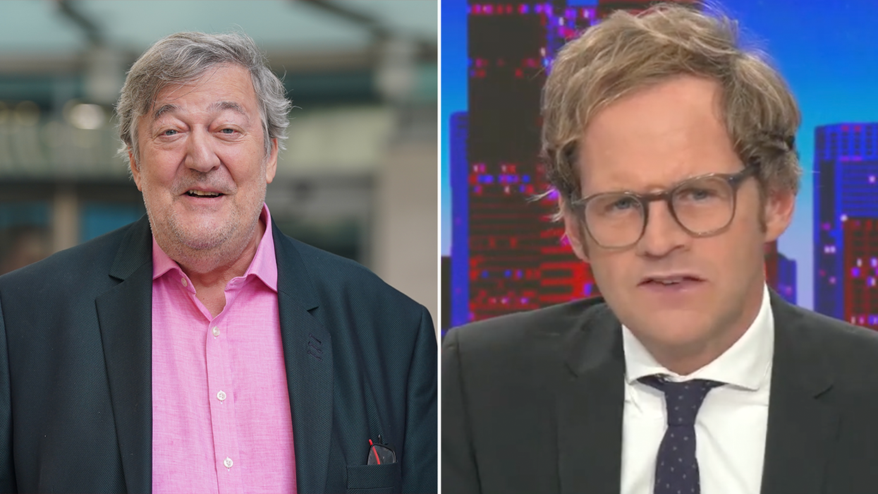 Stephen Fry and Mark Dolan