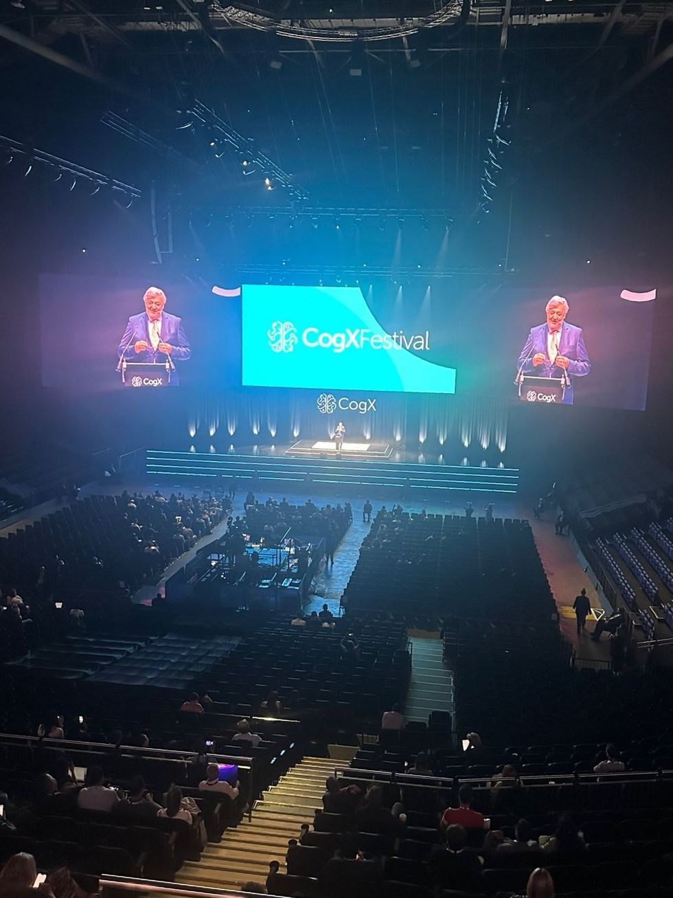 Stephen Fry speaking at GogX