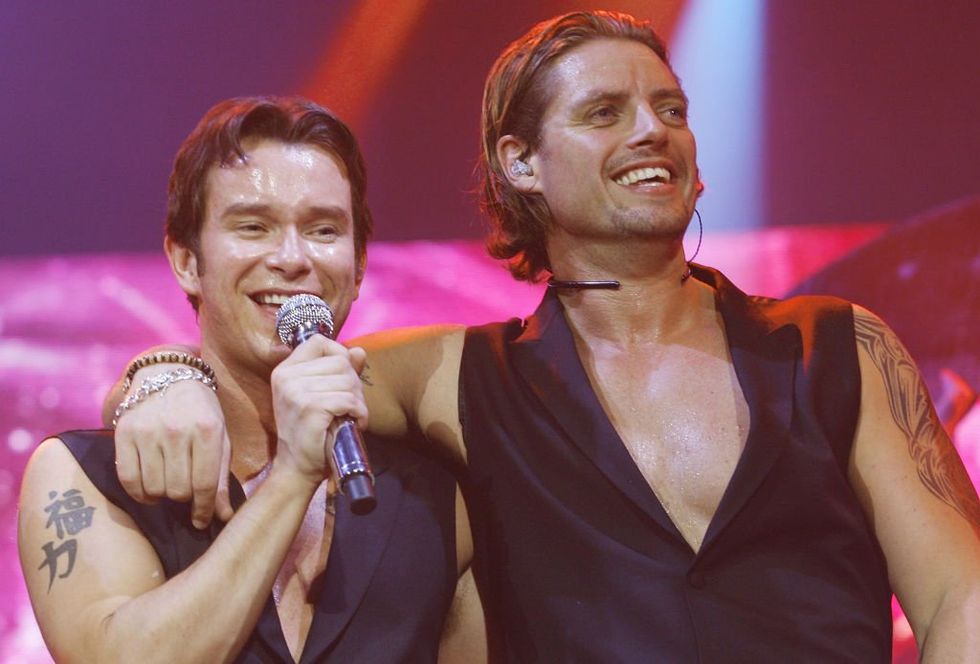 Stephen Gatley and Keith Duffy