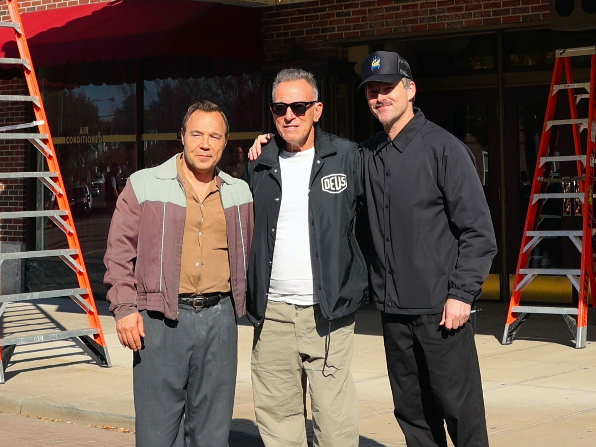 Stephen Graham, Bruce Springsteen and Scott Cooper