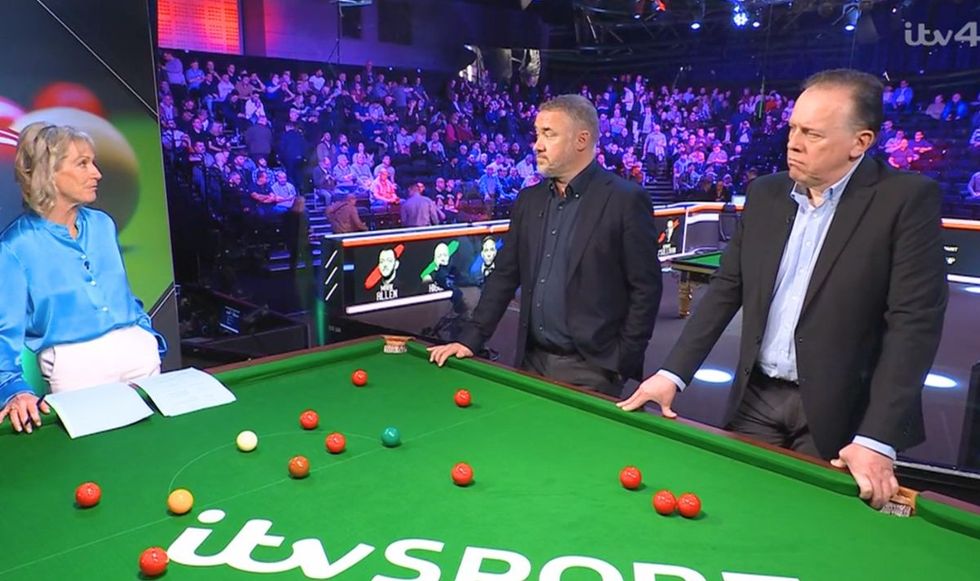 Stephen Hendry and Neal Foulds
