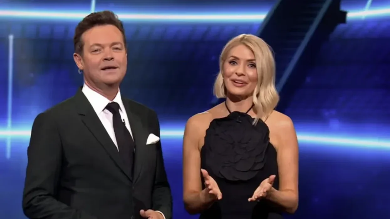 Stephen Mulhern and Holly Willoughby