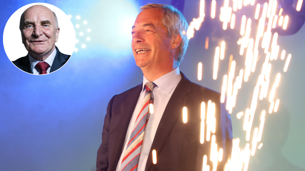 Stephen Pound and Nigel Farage