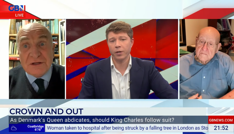 Stephen Pound, Patrick Christys and Charles Rae
