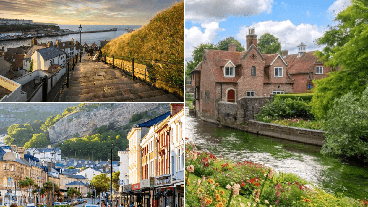 Steps in Whitby, North Yorkshire / Llandudno, Wales / Canterbury