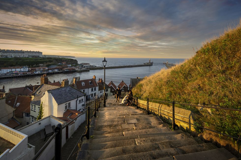 Steps in Whitby, North Yorkshire