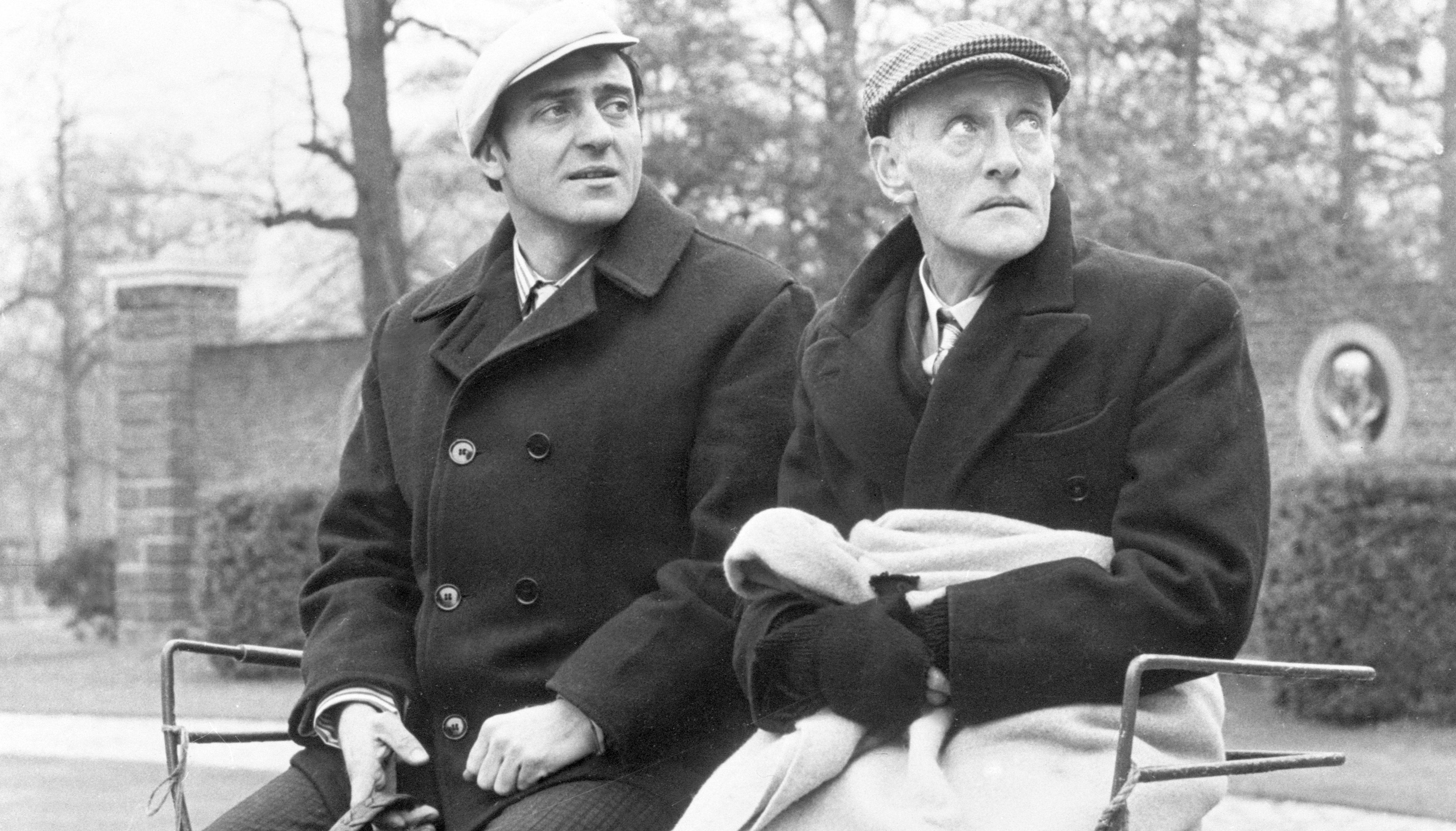Steptoe and Son - Harry H Corbett (left) as Harold and Wilfrid Brambell as Albert