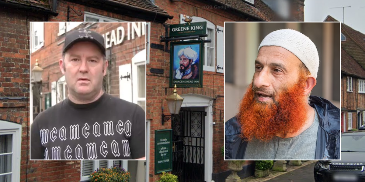 NextImg:Locals rally behind pub landlord as they slam 'ridiculous' convicted terrorist suing boozer for 'offensive' sign