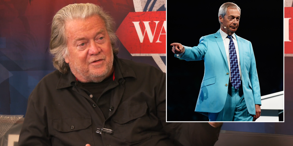 NextImg:Steve Bannon: 'Why Nigel Farage is one of history's political titans - and what it means for Reform'