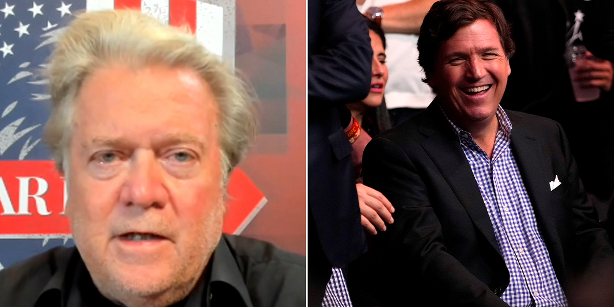 NextImg:Steve Bannon gives huge hint on Tucker Carlson's plan for VP - 'He has a tremendous future'