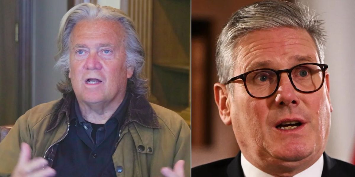 NextImg:Steve Bannon fires stern warning to Britain over ‘massive financial problems’ - ‘Parts outside London are third world!’