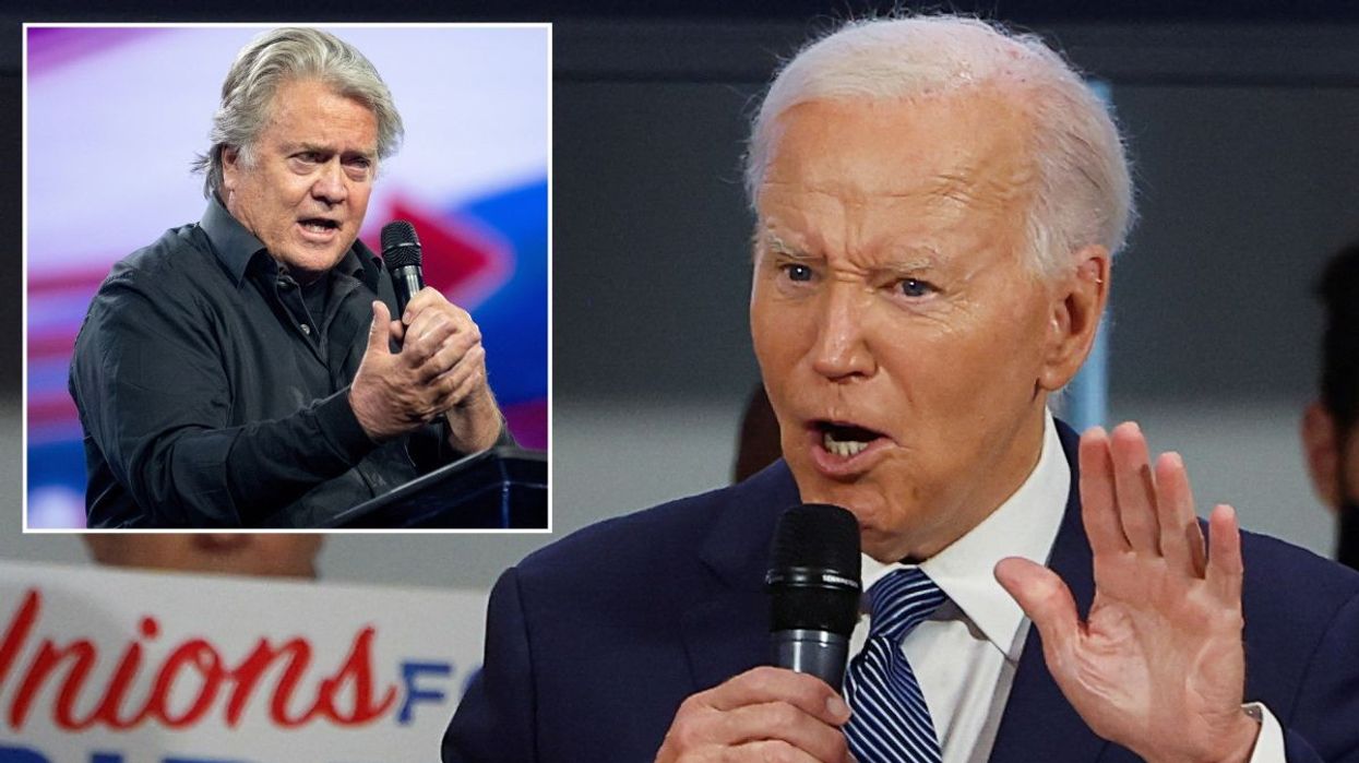 Steve Bannon gleefully mocks Biden from behind bars: 'We got the candidate we want!'