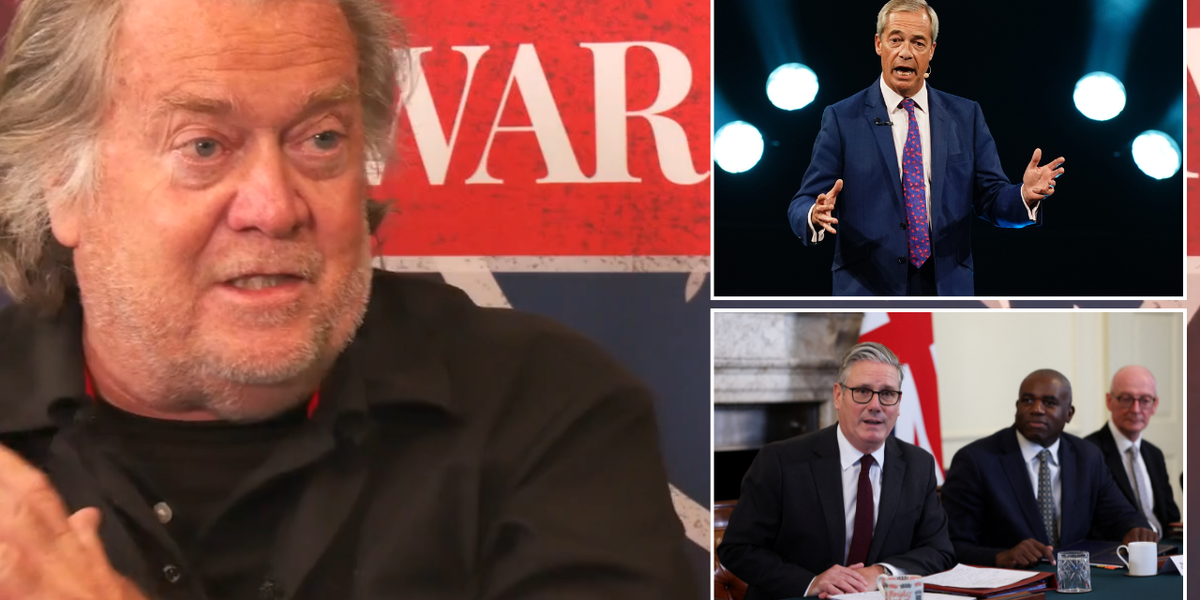 NextImg:Steve Bannon: ‘Labour should be TERRIFIED about Nigel Farage’s change of heart on asylum seekers’
