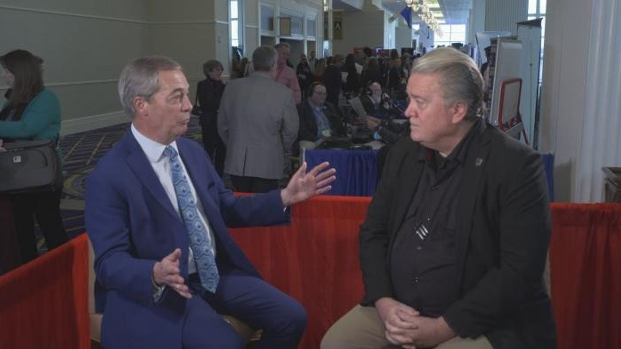 WATCH IN FULL: Steve Bannon warns Britain is on the brink of a populist uprising - EXCLUSIVE