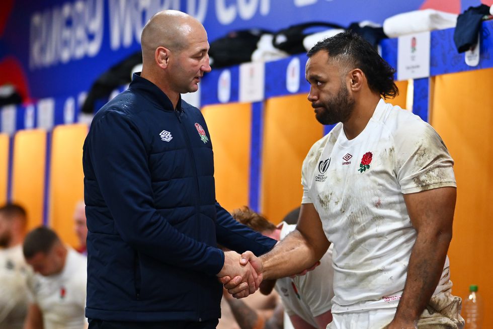 Steve Borthwick and Billy Vunipola