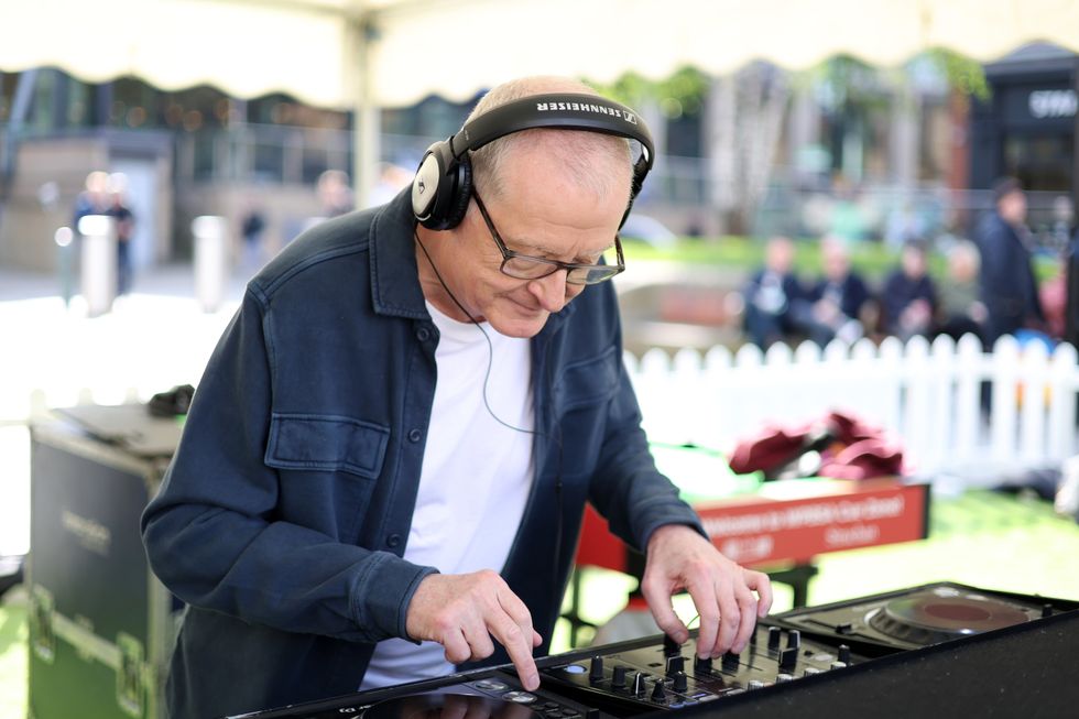 Steve Davis has played many shows since becoming a DJ, including Glastonbury