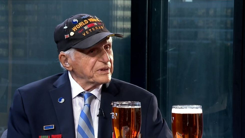 Steve Melnikoff took part in the allied attack on Normandy in World War II