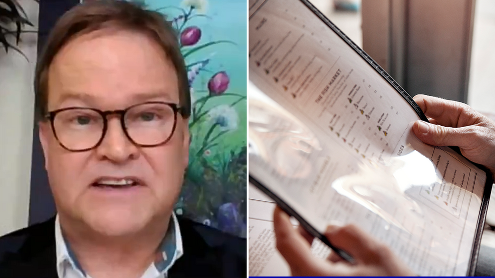 Steve Miller and a menu