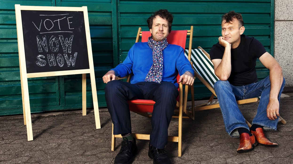 Steve Punt and Hugh Dennis