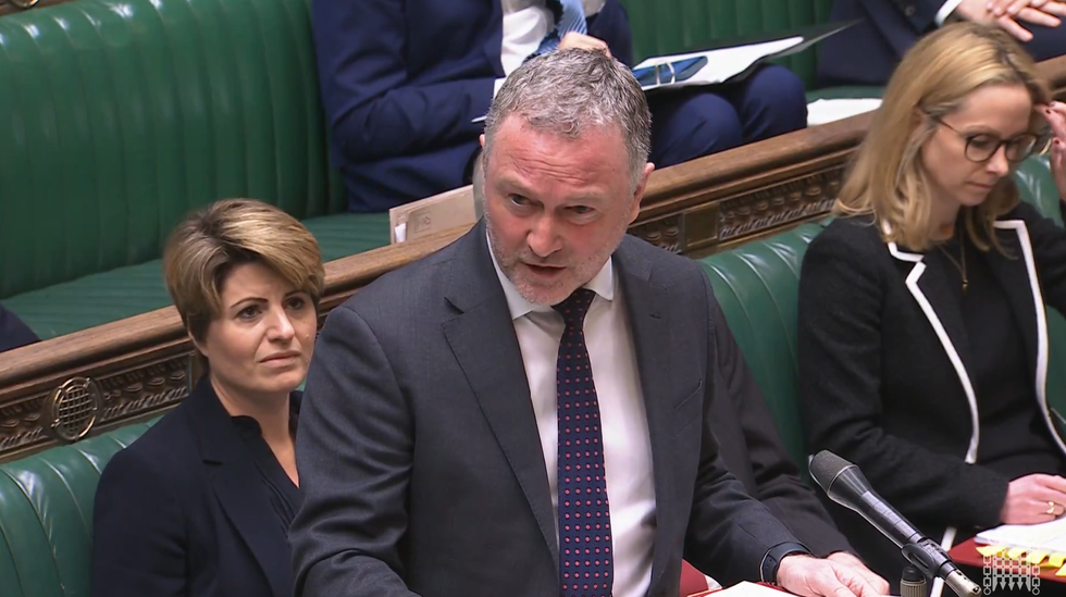 Steve Reed appearing in the commons earlier today\u200b