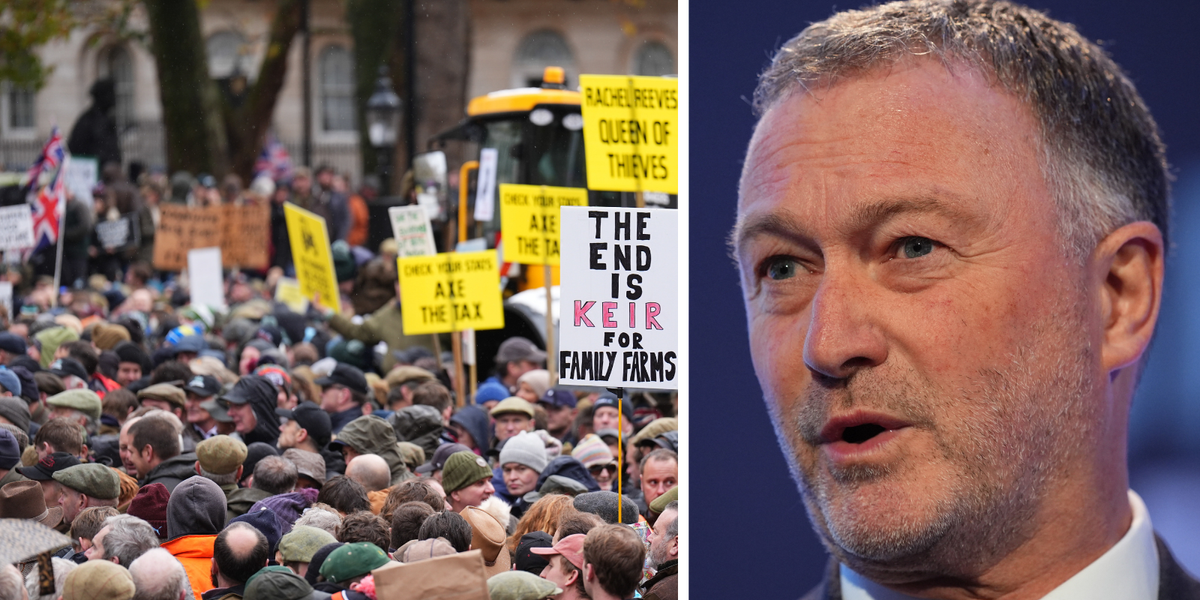 NextImg:REVEALED: How Steve Reed told farmers to ‘properly manage their tax affairs’ in question over farmers’ mental health