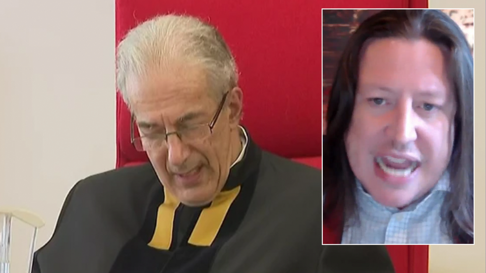 Steven Barrett and Lord Justice Bean