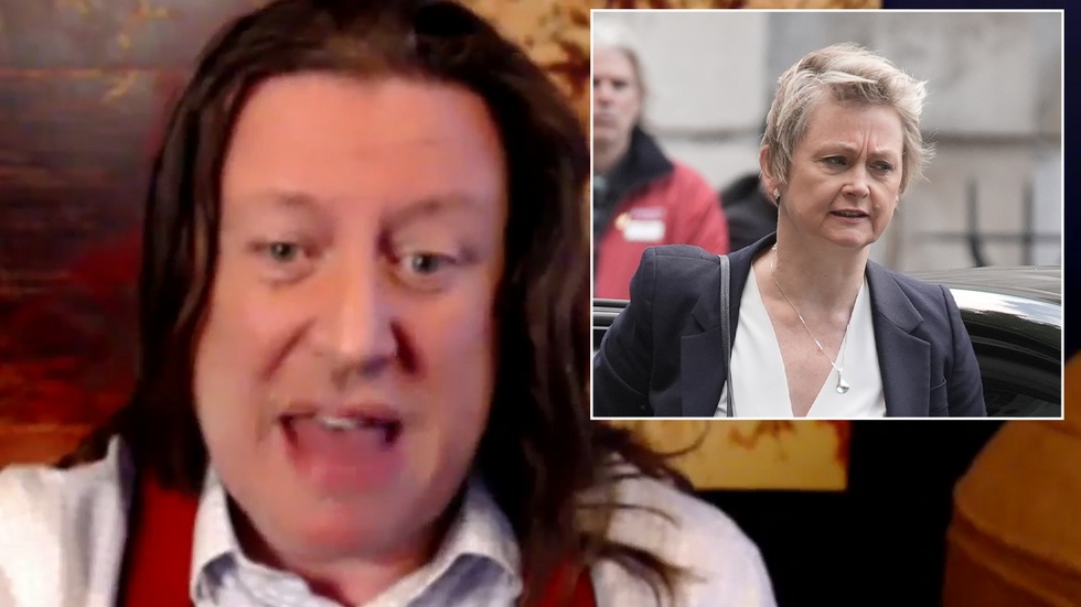 Steven Barrett and Yvette Cooper