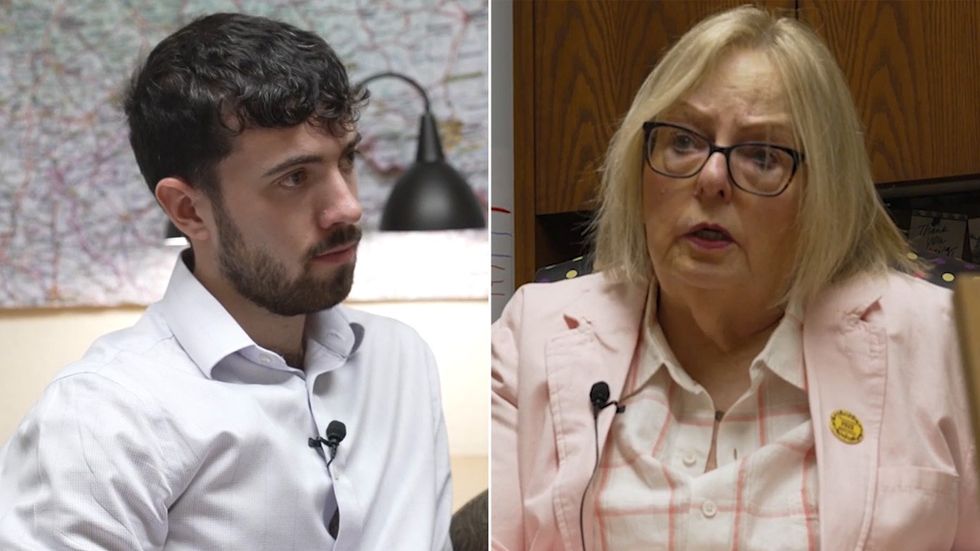 Steven Edginton and Virginia Skrzyniarz