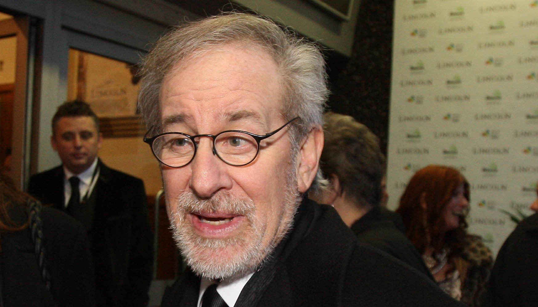 Steven Spielberg at the Savoy cinema in Dublin, for the European premiere of Lincoln.