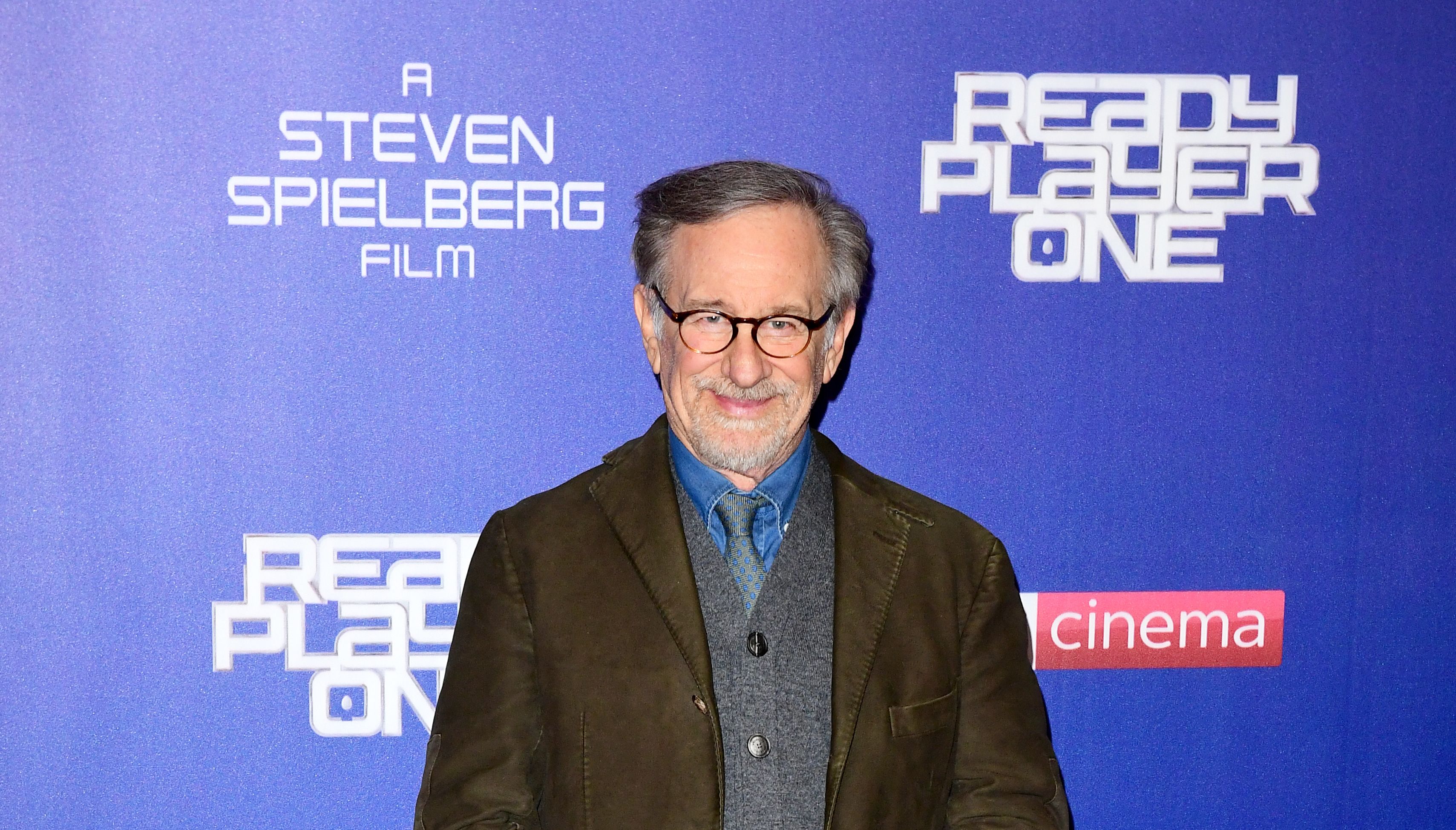 Steven Spielberg attending the European Premiere of Ready Player One held at the Vue West End in Leicester Square, London.