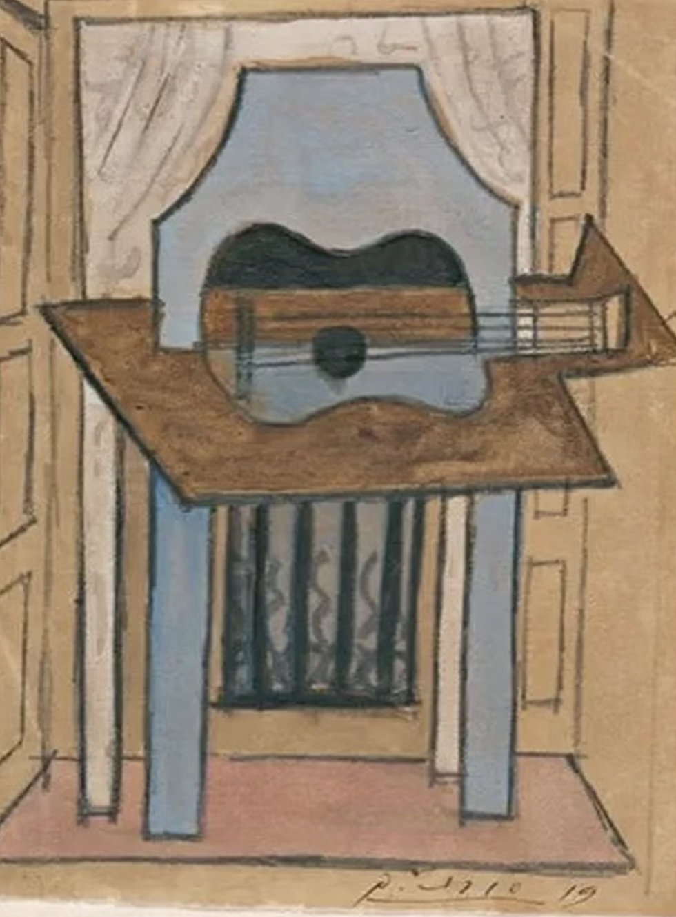 Still Life with Guitar