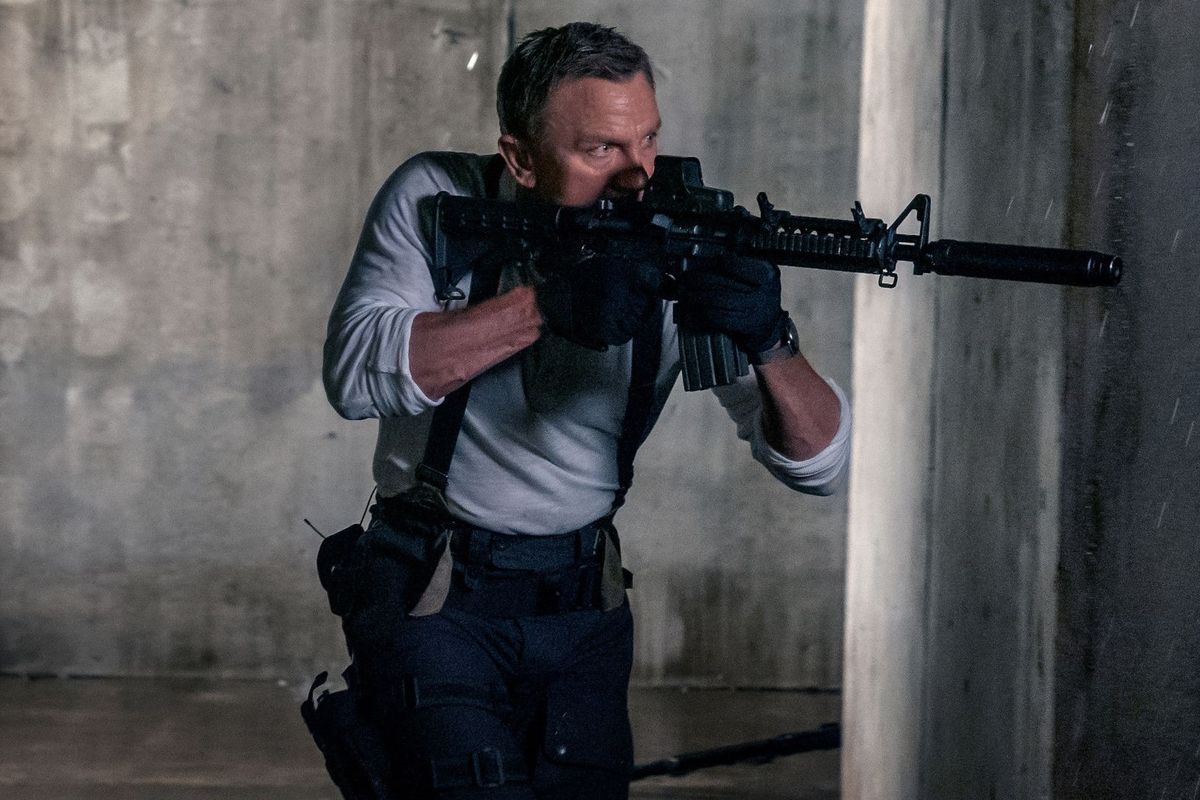 Still of Daniel Craig from No Time To Die