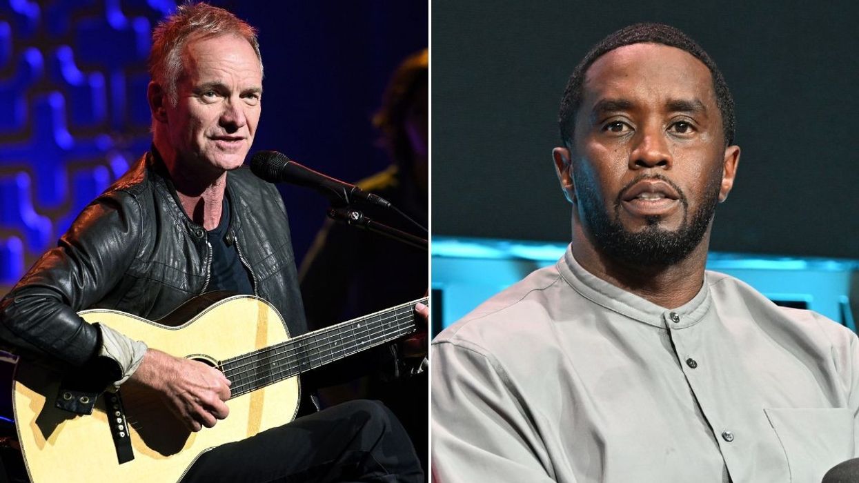 Sting and P Diddy