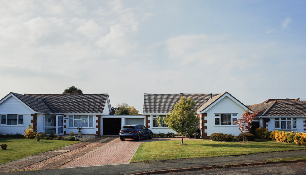 Stock image of a bungalow