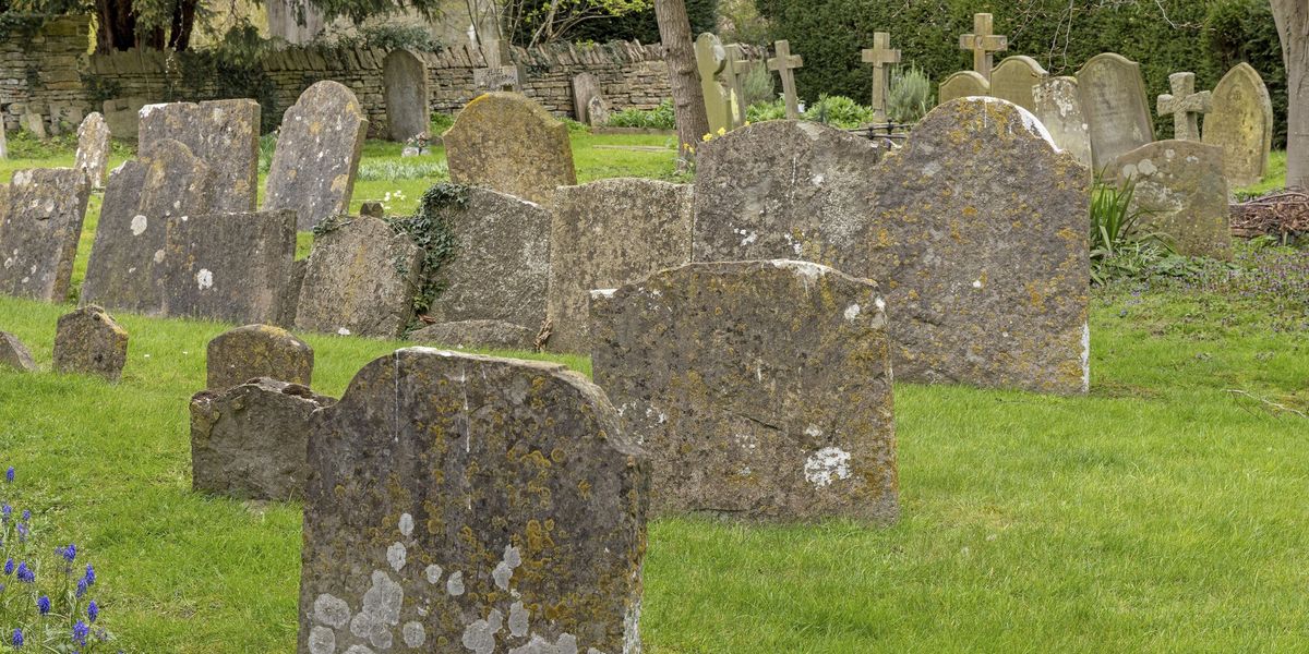 Graves in a cemetery could be REUSED to make space for future burials Graves in a cemetery could be REUSED to make space for future burials