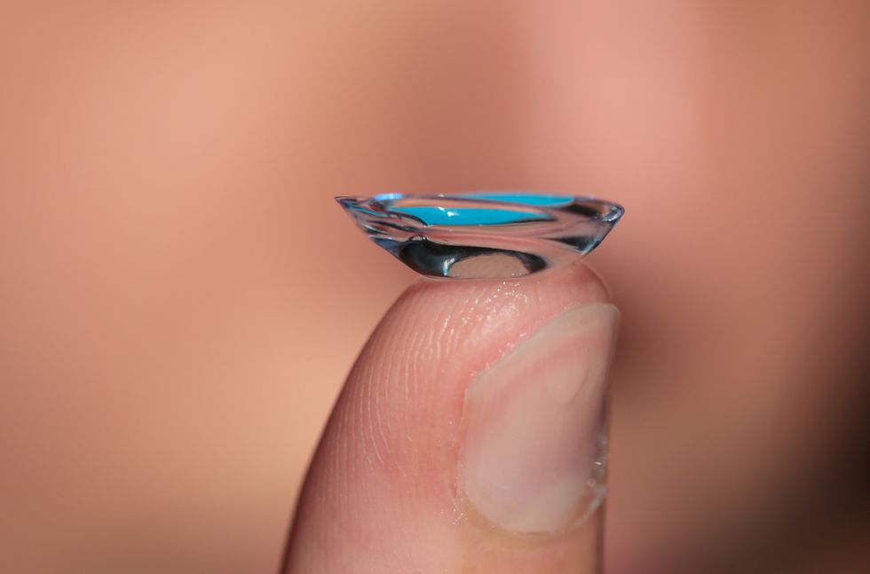 STOCK IMAGE OF CONTACT LENS