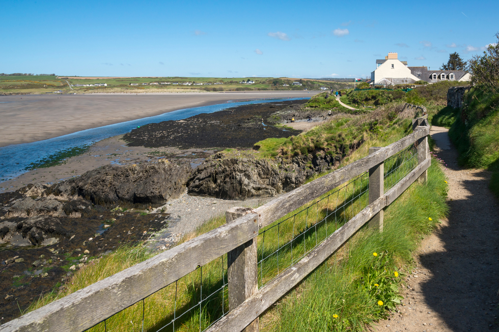 Stock image of house in Pembrokeshire