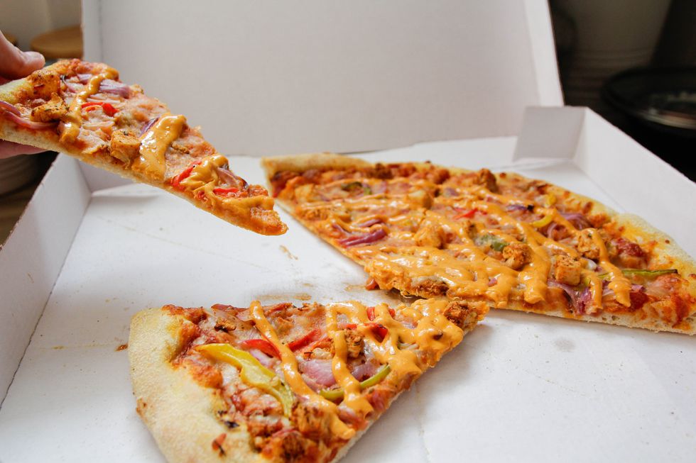 Stock image of pizza