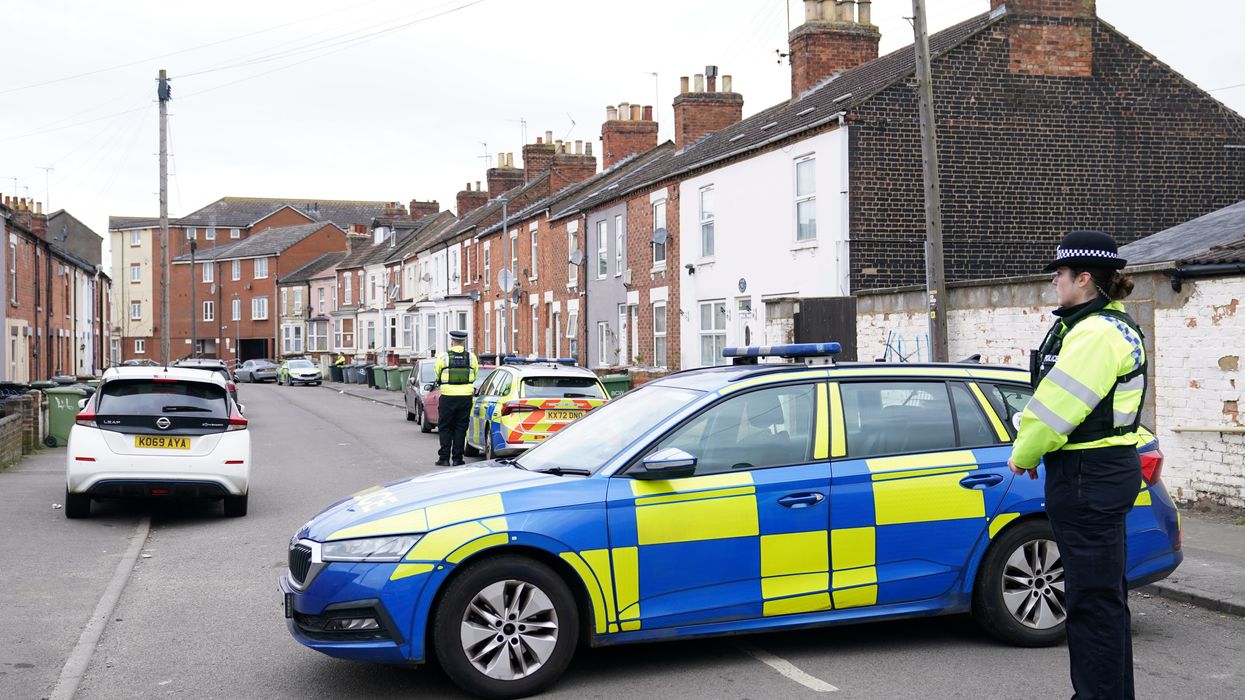 Stock image of police