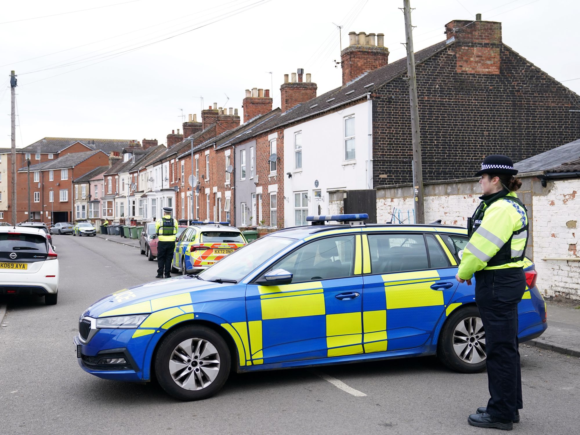 Stock image of police