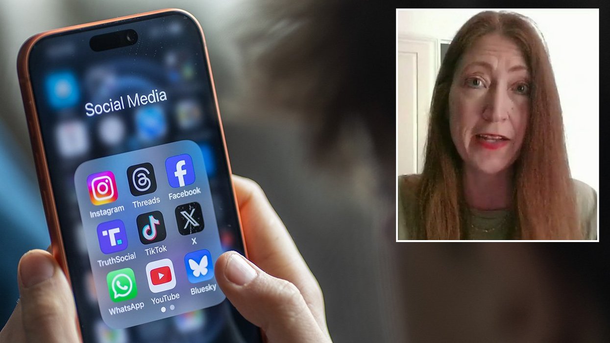 Stock image of social media,
