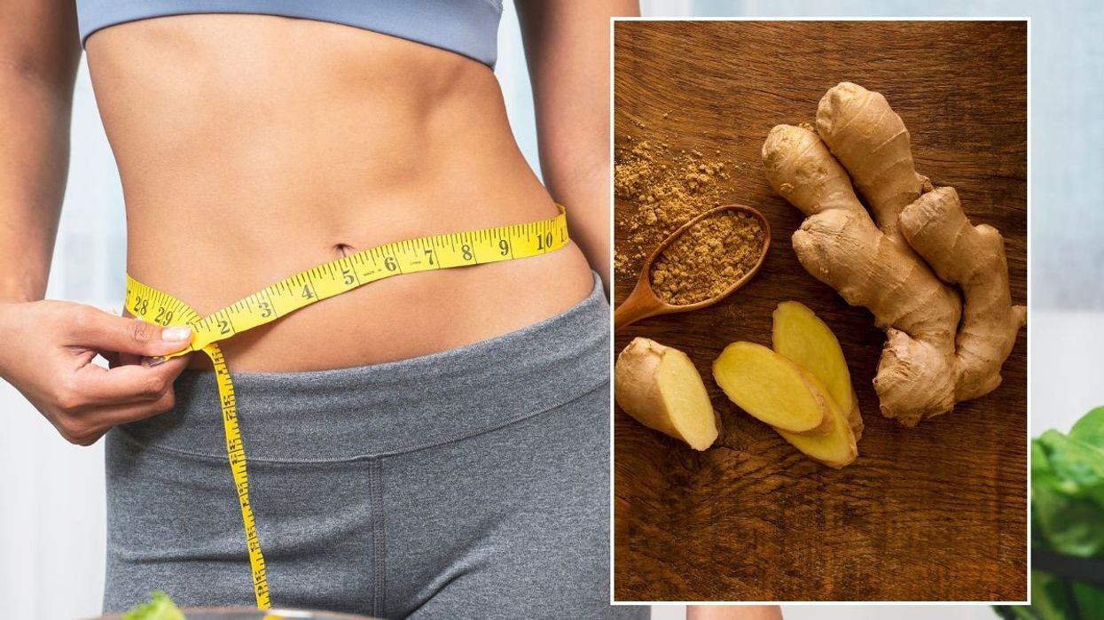 stock image of waist and ginger