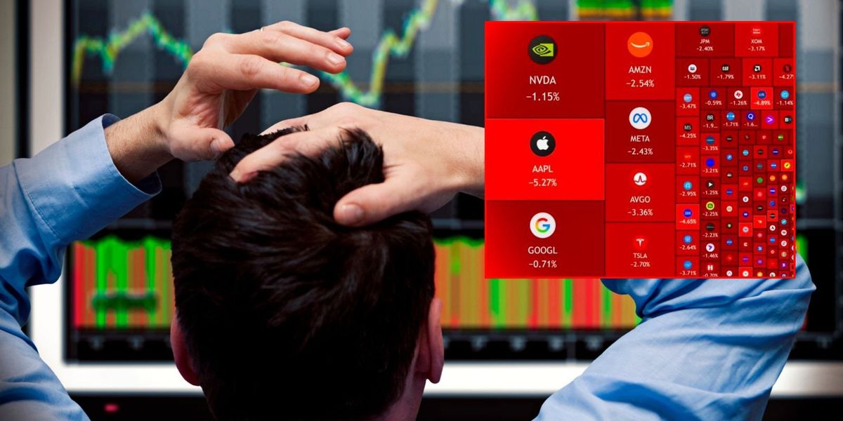 Stock market freefall as tech giants lose TRILLION amid AI sell-off Stock market freefall as tech giants lose TRILLION amid AI sell-off