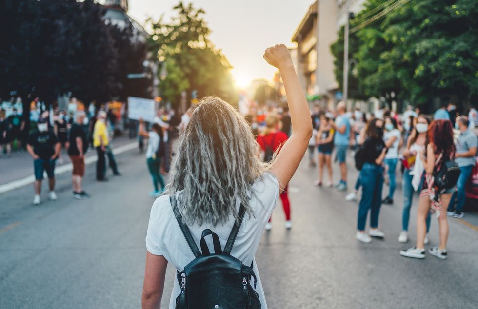 Stock protest image